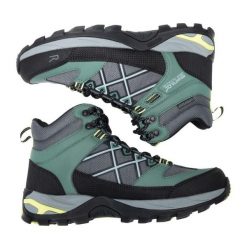 Damskie buty trekkingowe Regatta Samaris III. Zielone obuwie trekkingowe damskie Regatta, z gumy, bez zapięcia. Za 369.00 zł.