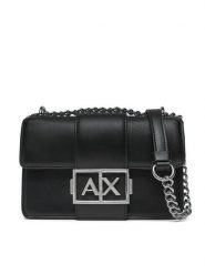 Armani Exchange Torebka XW000071 AF12039 UC001 Czarny. Czarne torebki do ręki damskie Armani Exchange, bez wzorów, ze skóry, bez dodatków. Za 649.99 zł.