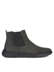 Geox Sztyblety U Portello U36E1A 022EK C6372 Brązowy. Brązowe botki męskie Geox, bez wzorów, z materiału, bez obcasa, bez zapięcia. Za 339.99 zł.