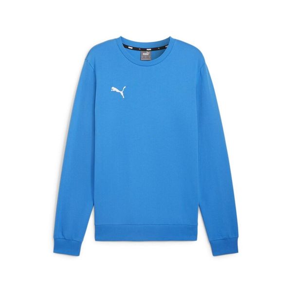 Bluzy sportowa męska Puma B23613. Niebieskie bluzy sportowe męskie Puma, m, bez wzorów, bez kaptura, do piłki nożnej. Za 159.00 zł.