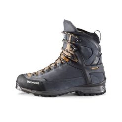 Second Life - Buty trekkingowe męskie MT500 Ultra skóra wodoodporne - Stan Dobry. Niebieskie trekkingi męskie SIMOND, na jesień, z kauczuku, przed kolano, bez zapięcia. Za 411.99 zł.