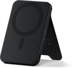Magnetyczny powerbank z podstawką Satechi OntheGo Powerbank 5000mAh MagSafe Qi2 (black). Czarne powerbanki Satechi. Za 215.61 zł.