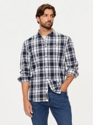 Tommy Jeans Koszula DM0DM19655 Granatowy Regular Fit. Niebieskie koszule męskie Tommy Jeans, m, bez wzorów, z bawełny, bez kołnierzyka, bez ramiączek. Za 219.99 zł.