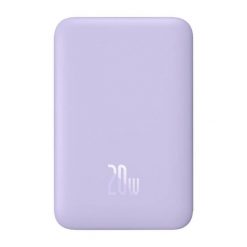Baseus Magnetic Mini 10000mAh 20W MagSafe fioletowy. Fioletowe powerbanki . Za 119.00 zł.