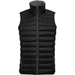 Ocieplana Męska Niska Waga Wave. Niebieskie bluzy męskie SOL'S, m, bez wzorów, bez ramiączek, bez kaptura. Za 222.99 zł.