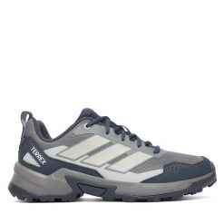 Trekkingi adidas. Szare obuwie trekkingowe damskie Adidas, bez zapięcia. Za 399.99 zł.