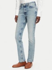 Tommy Hilfiger Jeansy New Doreen WW0WW49968 Niebieski Slim Fit. Niebieskie jeansy damskie Tommy Hilfiger, bez wzorów, z jeansu. Za 529.99 zł.