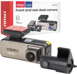Wideorejestrator AMiO Wideorejestrator samochodowy 4k + 2k wlan 512 gb wifi uhd amio-04801. Wideorejestratory AMiO. Za 310.53 zł.
