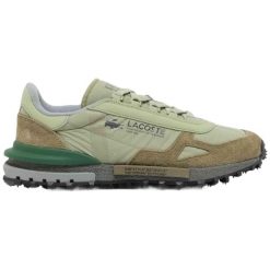 Buty Sportowe Męskie Lacoste Elite Active 225 4 SMA. Zielone buty sportowe męskie Lacoste, bez wzorów, bez zapięcia, na fitness i siłownię. Za 563.20 zł.