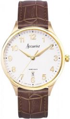 Zegarek Orient Zegarek męski Accurist 73001 brązowy. Brązowe zegarki męskie Orient, bez wzorów. Za 570.00 zł.