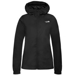Kurtka trekkingowa damska The North Face Quest. Czarne kurtki sportowe damskie The North Face, s, bez wzorów, z softshellu, bez ramiączek, z kapturem, trekkingowe. Za 768.00 zł.
