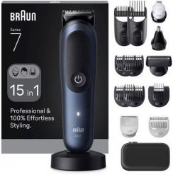 Braun All-in-One Series 7 multi-function trimmer, AIO7580, blue. Golarki i trymery BRAUN. Za 496.99 zł.
