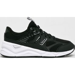 New Balance - Buty. Czarne obuwie sportowe damskie New Balance, bez wzorów, z gumy, z okrągłym noskiem, bez zapięcia. W wyprzedaży za 299.90 zł.