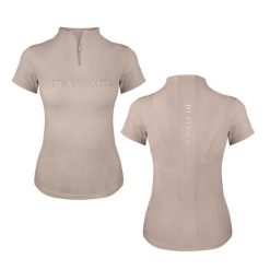 Bluzka techniczna Celia JD ATTACK. Brązowe bluzki damskie JD ATTACK, xl, bez wzorów, sportowe, bez kołnierzyka, bez ramiączek. Za 229.00 zł.