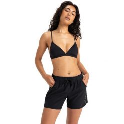 Spodenki boardshort dla Kobiety ROXY CLASSICS 5" Czarny. Szare szorty damskie Roxy, bez wzorów, z elastanu, sportowe. Za 219.99 zł.