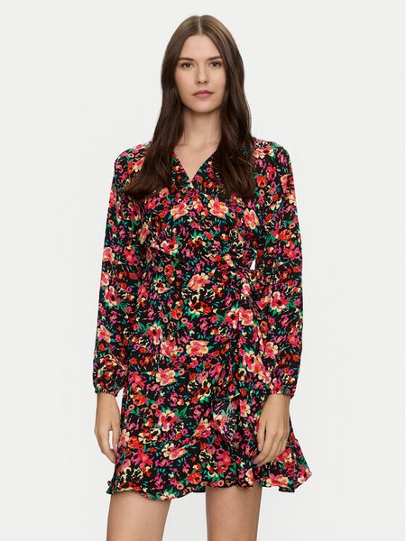 Brave Soul Sukienka codzienna LDRW-272AMBER Czarny Regular Fit. Czarne sukienki damskie Brave Soul, na co dzień, m, bez wzorów, z bawełny, bez kołnierzyka, bez ramiączek, proste. Za 139.99 zł.