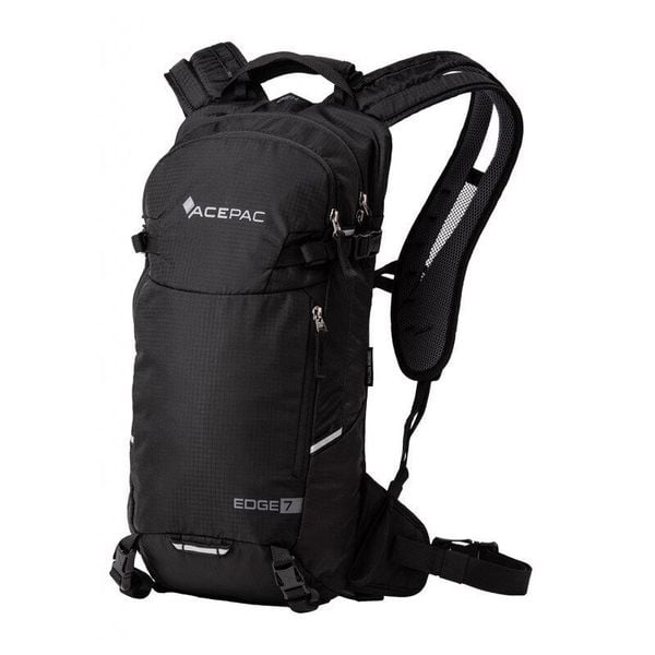 Plecak rowerowy sportowy Acepac Edge 7 MKIII. Czarne plecaki męskie ACEPAC, bez wzorów, sportowe. Za 269.99 zł.