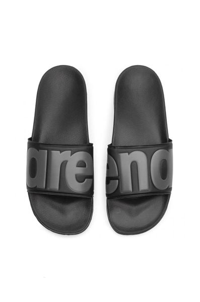 Klapki na basen Arena Urban Slide. Czarne klapki męskie ARENA, bez wzorów, bez zapięcia. Za 100.99 zł.