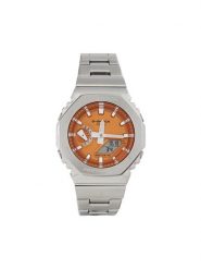 G-Shock Zegarek G-Steel GM-2110D-4AER Srebrny. Szare, analogowe zegarki męskie G-Shock, bez wzorów, srebrne. Za 1,119.00 zł.