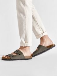 CMP Klapki Eco Thalitha Silpper 3Q91017 Khaki. Brązowe klapki męskie CMP, bez wzorów, ze skóry, bez zapięcia. Za 124.99 zł.