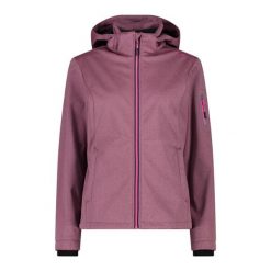 Damska kurtka turystyczna z kapturem CMP. Czerwone kurtki sportowe damskie CMP, m, bez wzorów, z softshellu, bez ramiączek, z kapturem, trekkingowe. Za 367.00 zł.