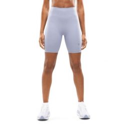 Damskie krótkie legginsy kolarki do biegania Fitness Siroko Thames Lilac. Fioletowe legginsy damskie SIROKO, bez wzorów, z tkaniny. Za 148.00 zł.