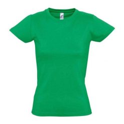 Koszulka Imperial Dla Kobiet. Zielone bluzki damskie SOL'S, s, bez wzorów, sportowe, bez kołnierzyka, bez ramiączek. Za 44.99 zł.