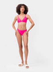 4F Dół od bikini damski XXL. Czerwone bikini 4F, xxl, bez wzorów, z materiału. W wyprzedaży za 9.99 zł.