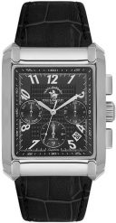 Zegarek męski Santa Barbara Rocket Polo Club SB.1.10550-1 czarny. Czarne zegarki męskie Santa Barbara Rocket Polo Club, bez wzorów. Za 560.00 zł.