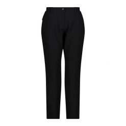 Spodnie damskie turystyczne CMP 34T2956CF. Czarne spodnie materiałowe damskie CMP, na lato, bez wzorów, sportowe, trekkingowe. Za 306.50 zł.