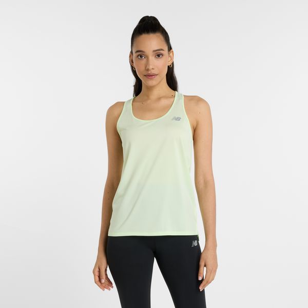 Koszulka damska New Balance WT41220MEW – miętowa. Zielone bluzki damskie New Balance, s, bez wzorów, z materiału, sportowe, bez kołnierzyka, bez ramiączek. Za 79.99 zł.