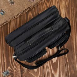 Torba męska na ramię ze skóry naturalnej duża torba do pracy Abruzzo ABR-17. Torby na ramię męskie z nylonu, na ramię, duże. Za 169.99 zł.