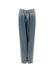 Diesel Jeansy | A023580-CBBL | Kobieta | Niebieski. Niebieskie jeansy damskie Diesel, bez wzorów, z bawełny, eleganckie, z podwyższonym stanem. Za 679.00 zł.