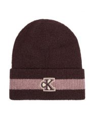 Calvin Klein Czapka LV04F8100G Bordowy. Czerwone czapki damskie Calvin Klein, na zimę, bez wzorów, z poliesteru. Za 209.99 zł.