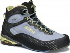Buty trekkingowe Asolo Eldo Mid Lth Gv Gore-Tex Niebieskie Kobieta. Czarne obuwie trekkingowe damskie Asolo, z gore-texu, bez zapięcia. Za 1,020.75 zł.