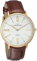 Zegarek Jordan Kerr P9008 IPG PB męski elegancki 42 mm . Zegarki męskie Jordan Kerr, bez wzorów. Za 119.00 zł.