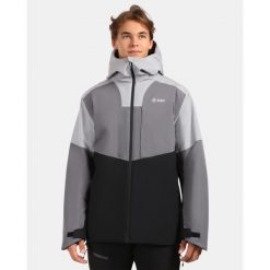 Męska kurtka narciarska Kilpi KILLYAN-M. Czarne kurtki sportowe męskie Kilpi, m, bez wzorów, bez kaptura, narciarskie. Za 938.45 zł.