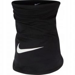 Komin zimowy Nike Dri_Fit Winter Warrior sportowy. Niebieskie rękawiczki damskie Nike, bez wzorów. Za 59.00 zł.