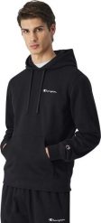 Bluza męska Champion Hooded Sweatshirt czarna 220729 KK001 S. Czarne bluzy męskie Champion, m, bez wzorów, bez kaptura. Za 301.05 zł.