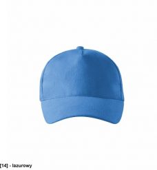 MALFINI - ADLER - Czapka unisex, 340 g/m, 100 % bawełna - nastawialna lazurowy. Niebieskie czapki damskie MALFINI, bez wzorów, z bawełny. Za 11.63 zł.