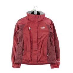 Second life - Parka damska The North Face HyVent czerwony - Stan bardzo dobry. Czerwone parki damskie The North Face, xs, bez wzorów, bez kaptura. Za 212.96 zł.
