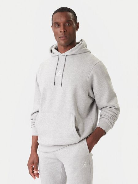 Nautica Bluza Wallowa N1T04066 Szary Regular Fit. Szare bluzy męskie Nautica, l, bez wzorów, z syntetyku, bez ramiączek, bez kaptura. Za 189.99 zł.