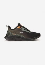 Ciemnobeżowe Buty Sportowe ze Sznurowaniem i Siateczkową Cholewką Blentia. Brązowe buty sportowe męskie Born2be, bez wzorów, przed kostkę, bez zapięcia. Za 129.99 zł.