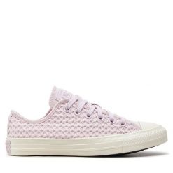 Trampki Converse. Czerwone trampki i tenisówki damskie Converse, bez wzorów, bez zapięcia. Za 219.99 zł.