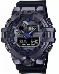 Zegarek EDIFICE Zegarek Męski Casio G-Shock Metal Covered GM-700P-6A (Koperta 53,4 mm). Zegarki męskie EDIFICE, bez wzorów, metalowe. Za 1,055.99 zł.