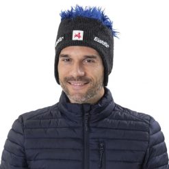 Czapka Eisbar Cocker MÜ SA. Niebieskie czapki męskie Eisbar, bez wzorów. Za 219.90 zł.