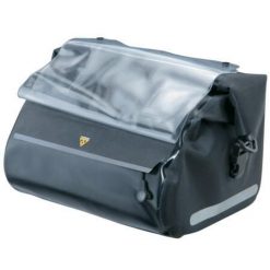 Torba na bagażnik Topeak HandelBar Dry Bag. Czarne torby na ramię męskie Topeak, z nylonu, na ramię. Za 420.55 zł.