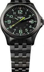 Zegarek Traser Zegarek męski Traser TS-107869 czarny. Czarne zegarki męskie Traser, bez wzorów. Za 2,337.00 zł.