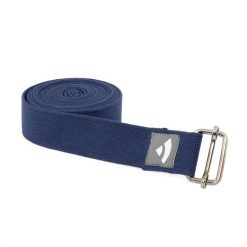 Pasek do jogi bawełniany Bodhi Asana belt XL 3m. Niebieskie paski damskie BODHI, bez wzorów, z bawełny. Za 49.99 zł.