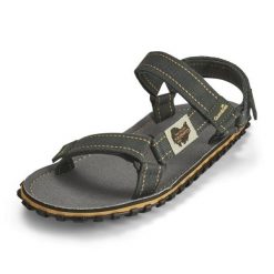 Sandały Gumbies Tracker Racker Sandals Grey M GU-SATRA013 szare. Szare sandały męskie bez wzorów, z bawełny, bez zapięcia. Za 314.67 zł.